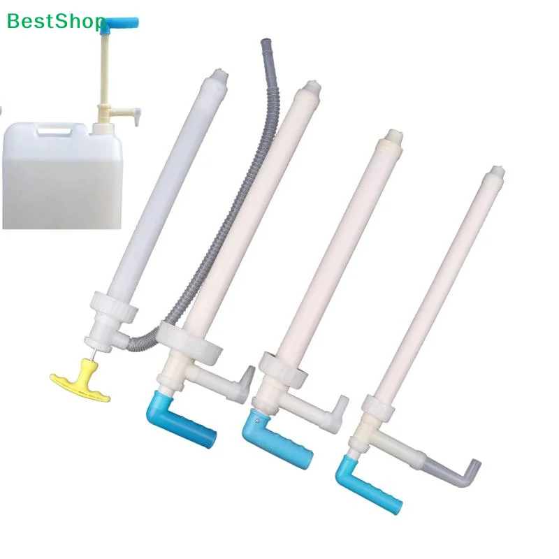 ♫Manual Plastic Oil Siphon Pump,Hand-Operated Drum Pump with Anti-Backflow Design for Fuel,Oil,Water & Chemical Transfer