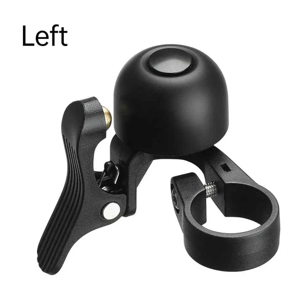 Bicycle Bell Left Right-Handed Users Bike Bell Clear Long Sound Bike Ring Bell For 22.2 Mm Handlebars Diameter