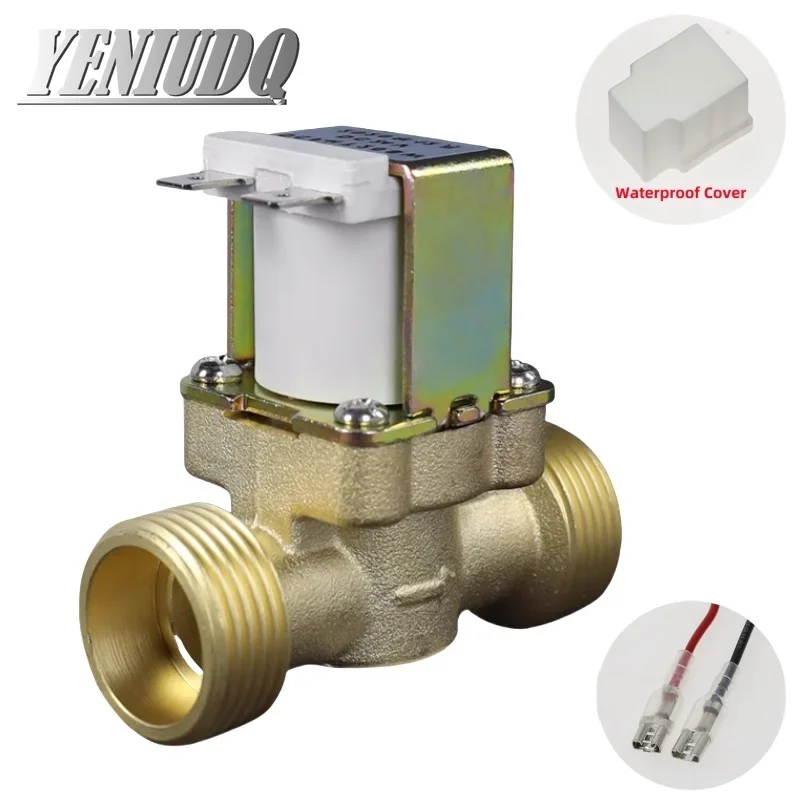 DC12V 24V AC220V G3/4 Außengewinde DN20 Pilot-betriebene Wasser Control Einlass Elektrische Magnetische Magnetventil Hohe Qualität NC/NO