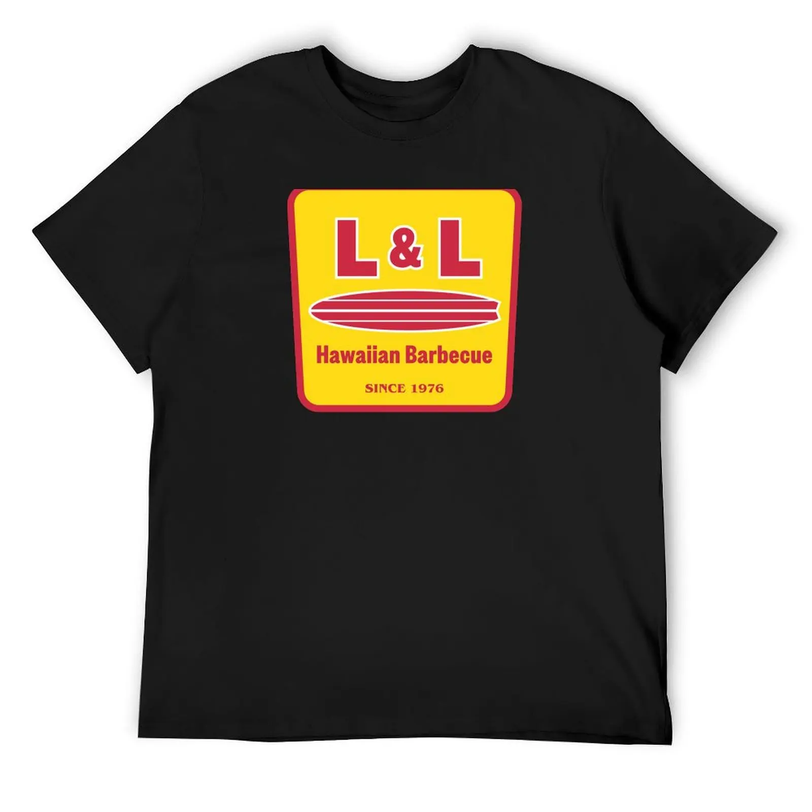 L&L Hawaiian Barbecue Resto T-Shirt cotton graphic tees sublime boys animal print big and tall t shirts for men