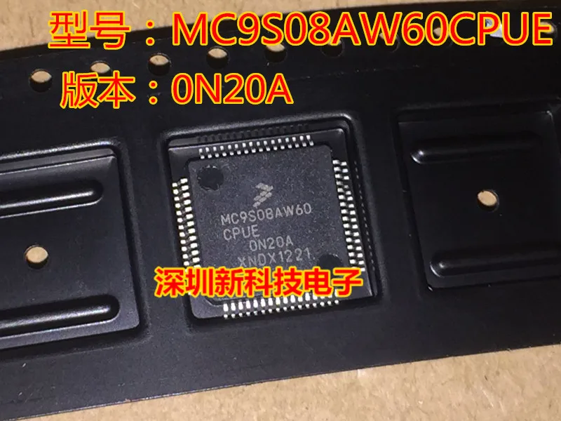 

Free shipping MC9S08AW60CPUE 0N20A QFP64 5PCS Please leave a message