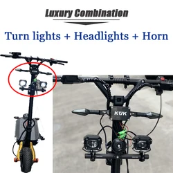 4PCS Universal LED Turn Signal Light Headlight Hron Brake Light 12V for Dualtron Electric Scooter Thunder DT3 Victor