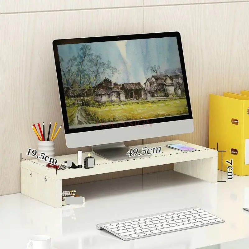 

1 шт. подставка для компьютера, кронштейн для монитора, настольная стойка для хранения, полка для офисного стола