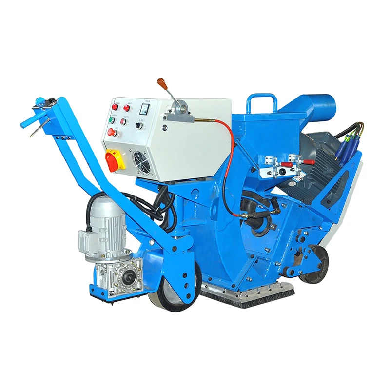 Asphalt Surface Roughening Machine For Better Friction And Slip Resistance Powerful Concrete Floor Blasting System For Road