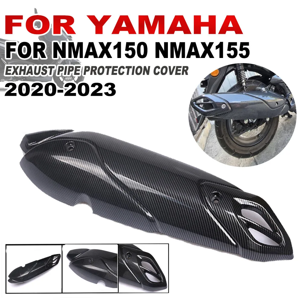 For Yamaha NMAX155 NMAX125 N MAX NMAX 155 125 2020-2023 Motorcycle Exhaust Pipe Protection Cover Guard Heat Shield Anti-Scalding 