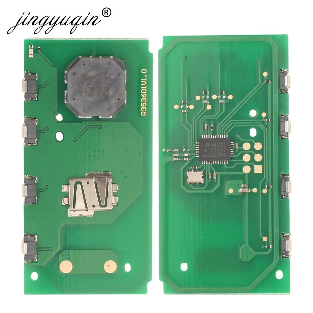 Jingyuqin SKE13E-03 433MHz ID49 inteligentny klucz samochodowy dla Mazda CX5 CX9 CX-5 CX-9 2020 2021 TAYJ-67-5DYB zbliżeniowy pilot zdalnego