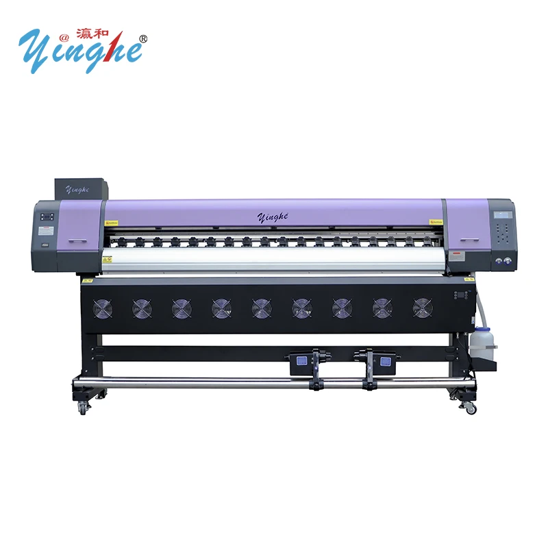Fully-Equipped 2002A Digital Printer For Quick-Dry Output On Banners Vinyl Banners Scrim And High-Speed Production Runs