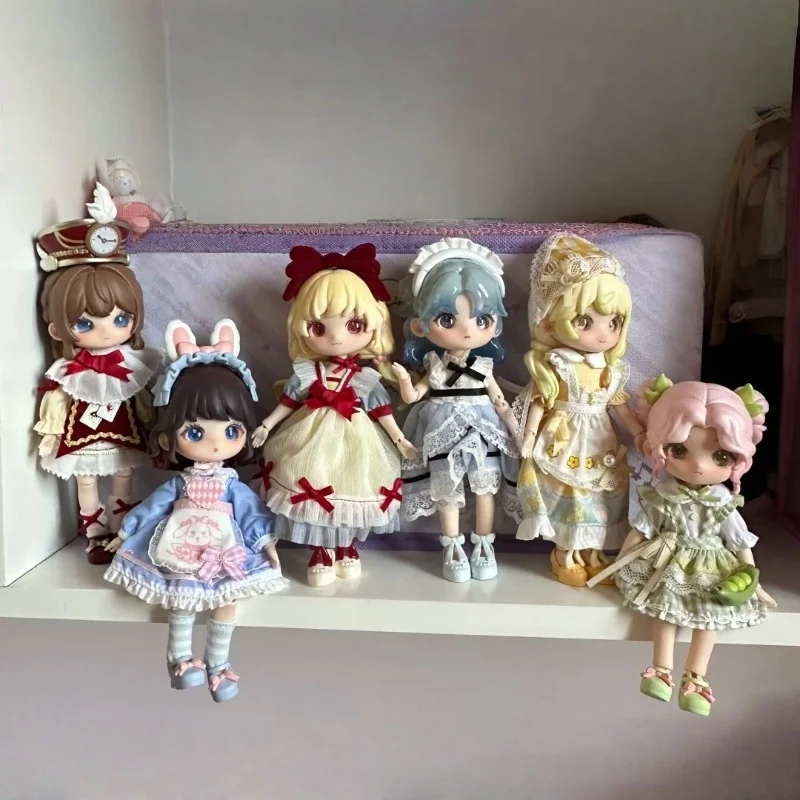 

Original Liroro FairyTale House V2 Series Blind Box Joint Mobile Figures 12 Point Bjd Mystery Box Doll Ornament Surprise Gift