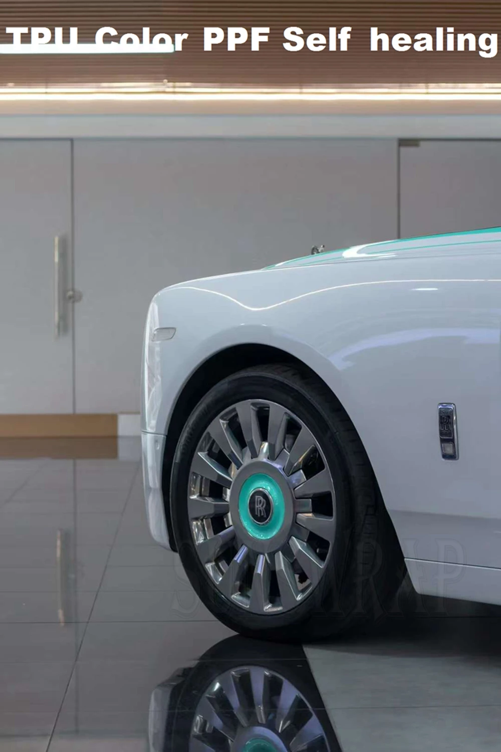 

Automotive TPU PPF Gloss White Car Body Protection Film Anti Scracthes Protect Car Vinyls 1.52x15m/roll
