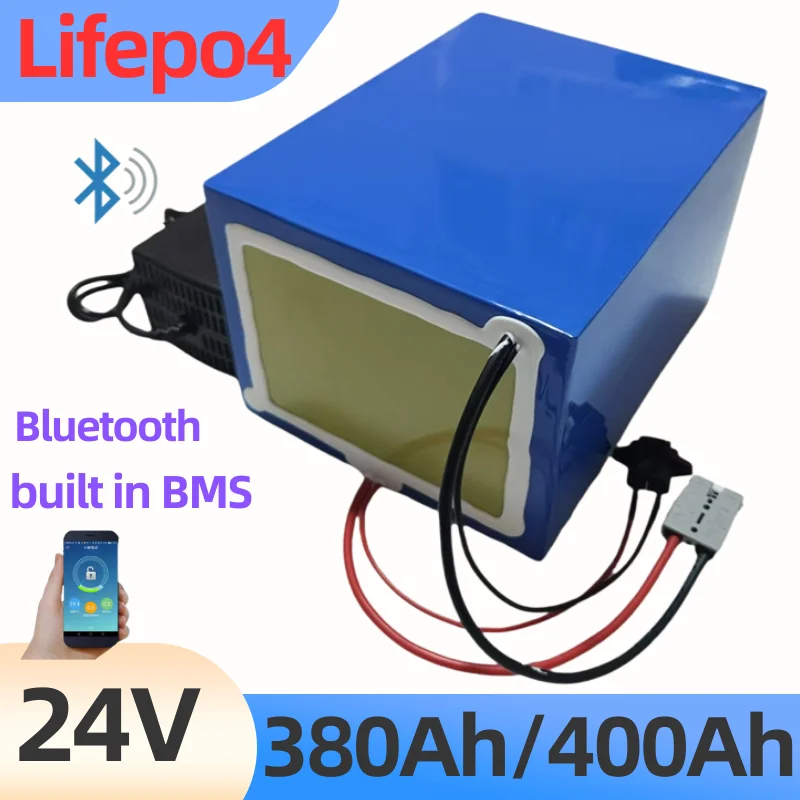 

LiFePO4 24 В 380 Ач 400 Ач аккумулятор pour horsxta different Brug solaire yacht bateau морской караван фургон rv ev ups + 20A зарядное устройство