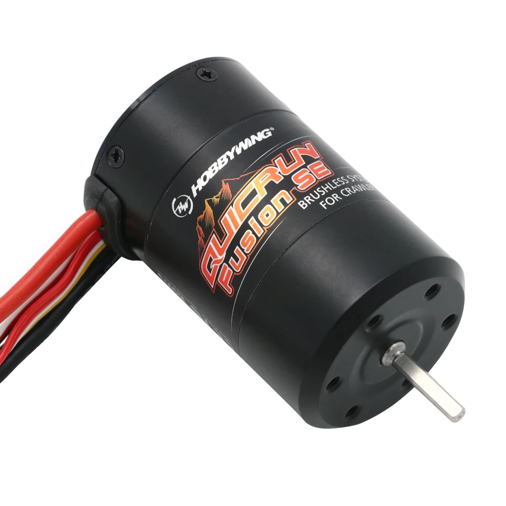 Hobbywing QuicRun Fusion SE 1200KV 1800KV Sensored Brushless Motor Built In 40A ESC 2 in 1 Waterproof For 1/10 1/8 RC Car Parts