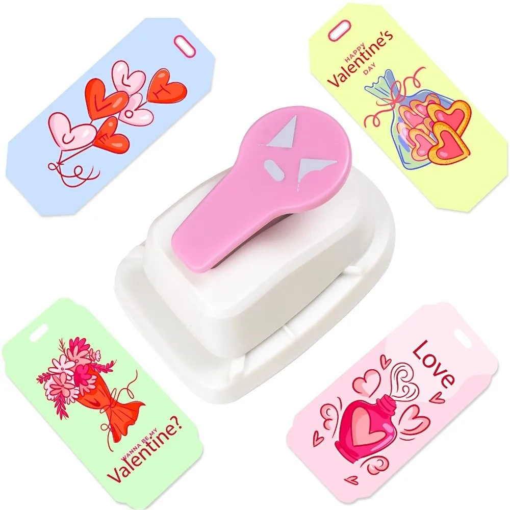 Student Square Punch Paper Hole Puncher Extra Large Precision Tag Maker Any Size Tab Maker Corner Cutter Photo Gallery