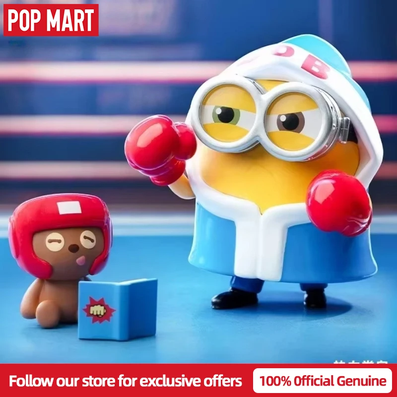 Genuine POP MART Minions Bedtime Stories By Bob and Tim Series