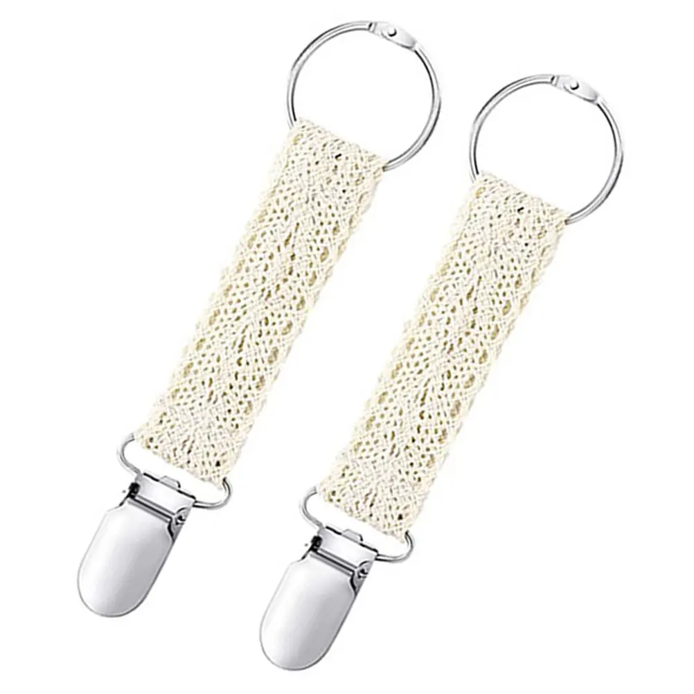2Pcs Travel Lace Hat Clip Set Multi Functional Sweater Shawl Clip Portable Bag Backpack Luggage Hat Holder Accessories