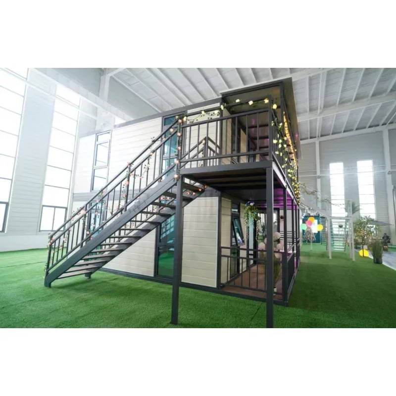 Prefab Tiny Home To Live in 3 Bedroom Prefabricated House Prefab  Mobile Modular Homes Expandable Container House