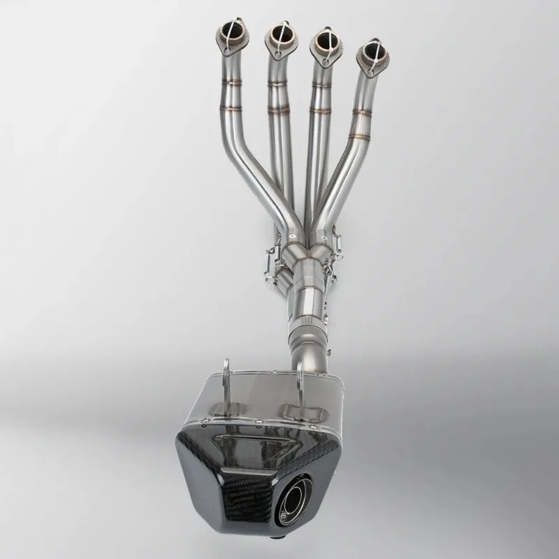 Motocicleta Tubo De Escape Para VeIKO Inteiro، Silenciador Link Pipe، Instalazenia Sem Perda، Alta Qualidade، Z900، Ninja900، 20 #2