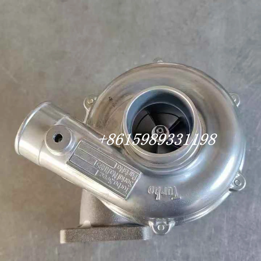 Turbocharger for Yanmar Marine with 4JH-TE Turbo B51CND-S0035B 12947218000 B51CND-S0035G 129497-18000 129472-18000 Engine view 2