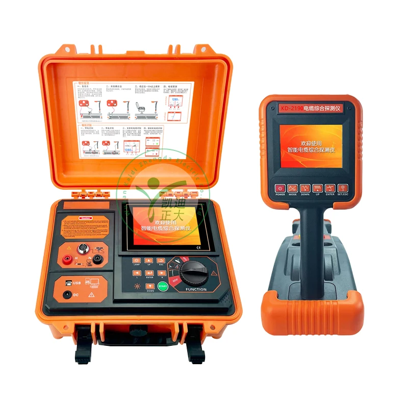 Underground cable fault locator metal pipe detection device handheld wireless pipeline locator