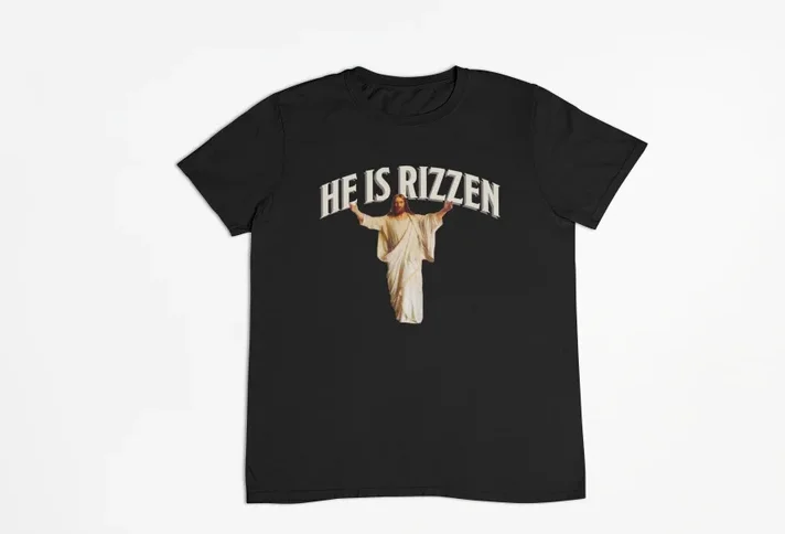 Hee iss Rizzen Meme tshirt