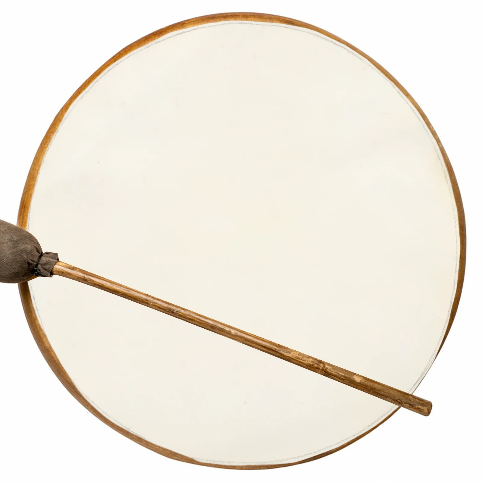 2pcs Goat Skin Drum Heads For African Drums Soft Texture Rich Tone Drum Head Skin Replacement Part 40cm Drum Head Accessory For