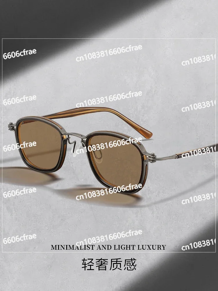 

Brown Sunglasses Men's 2024 New Polarized Sunglasses with Advanced Degree of UV Protection for Driving.