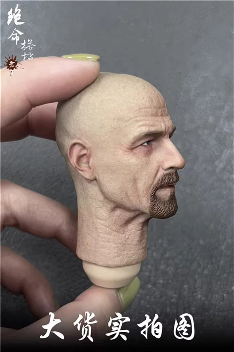 In magazzino 1/6 The Breaking Bad Series anziani White Guy Man Male Head Sculpt Carving per 12 "PH COO DAM Action Figure