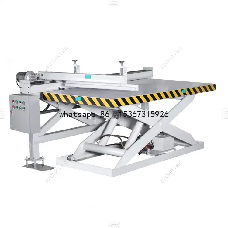 High Quality Board Feeding Table Chipboard Input Automatic Panel Feeding Arm Pushing Table Machine for Sale