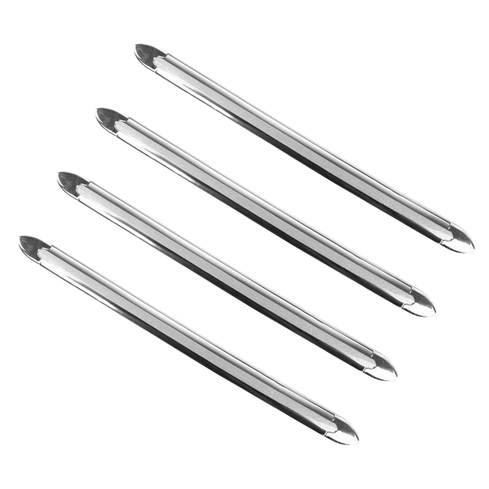 

4 Pcs Car Bumper Protector Strip Accessories Supply Soft Rubber Accessory Guards for Stickers Exterior