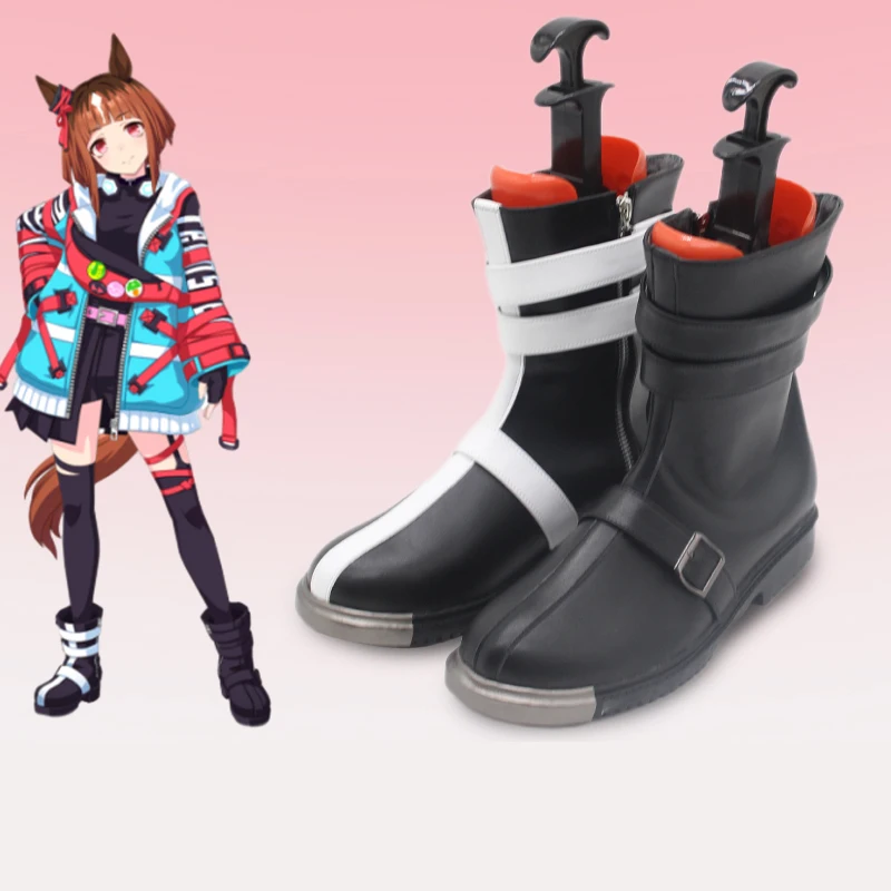 รองเท้าบูทคอสเพลย์เกม Pretty Derby Transcend สำหรับงานปาร์ตี้ฮาโลวีน ผู้ใหญ่ ผู้หญิง ผู้ชาย