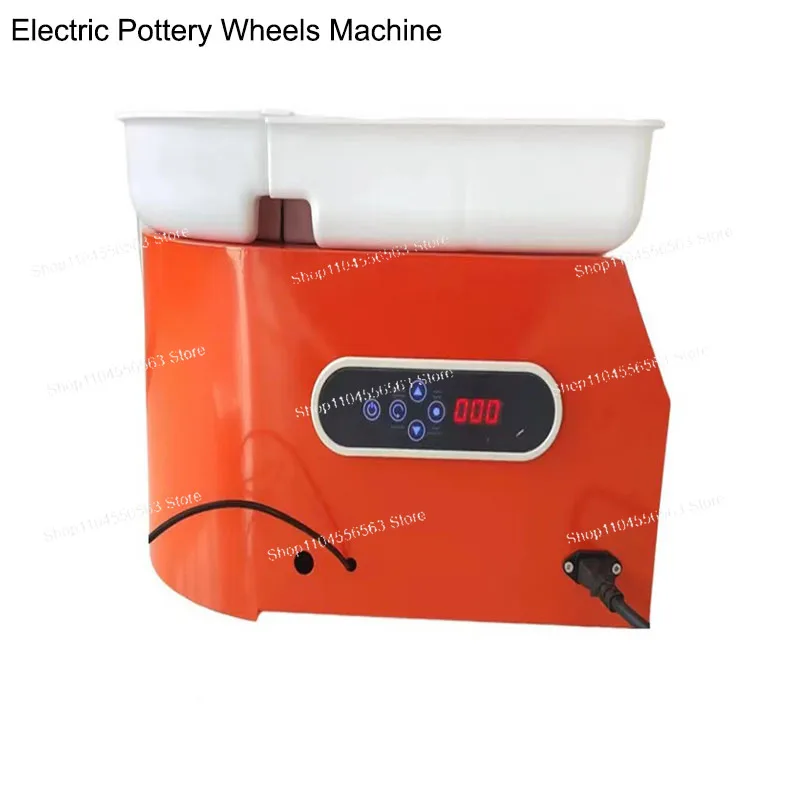 Electric Pottery Wheels Machine Clay Forming Machine Foot Pedal Control  Ceramic Clay Sculpting Tool