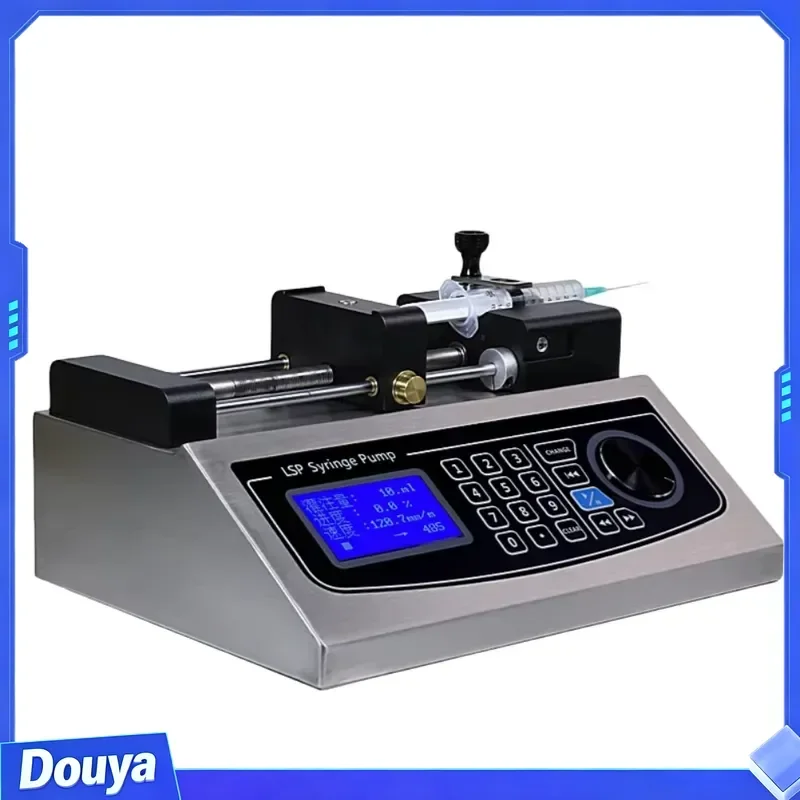 Microfluidic Electronic Pump with Touch Screen Control Aluminum Alloy 140ml Capacity OEM Customizable
