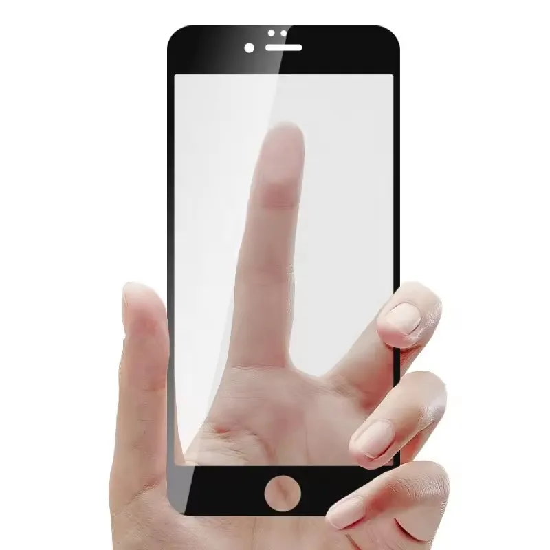 واقي شاشة من الزجاج المقسى لهاتف iPhone ، iPhone 7 ، 8 ، 6 ، 6S Plus ، SE ، من من من الزجاج المقوى ، 3