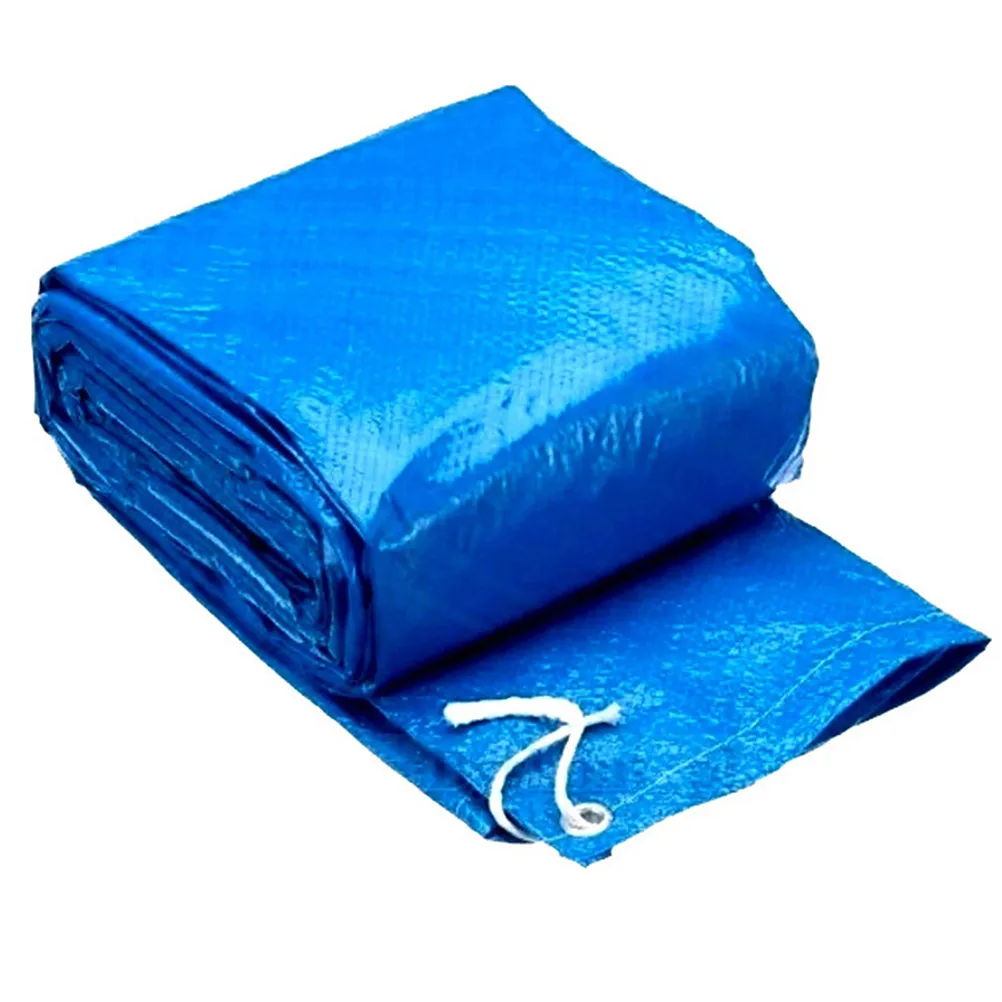 

Premium Pe Pool Cover Waterproof Rain Dustproof Floor Pad for Swimming Pools Inflatable Frame Pool Cover Blue 260x170x61cm
