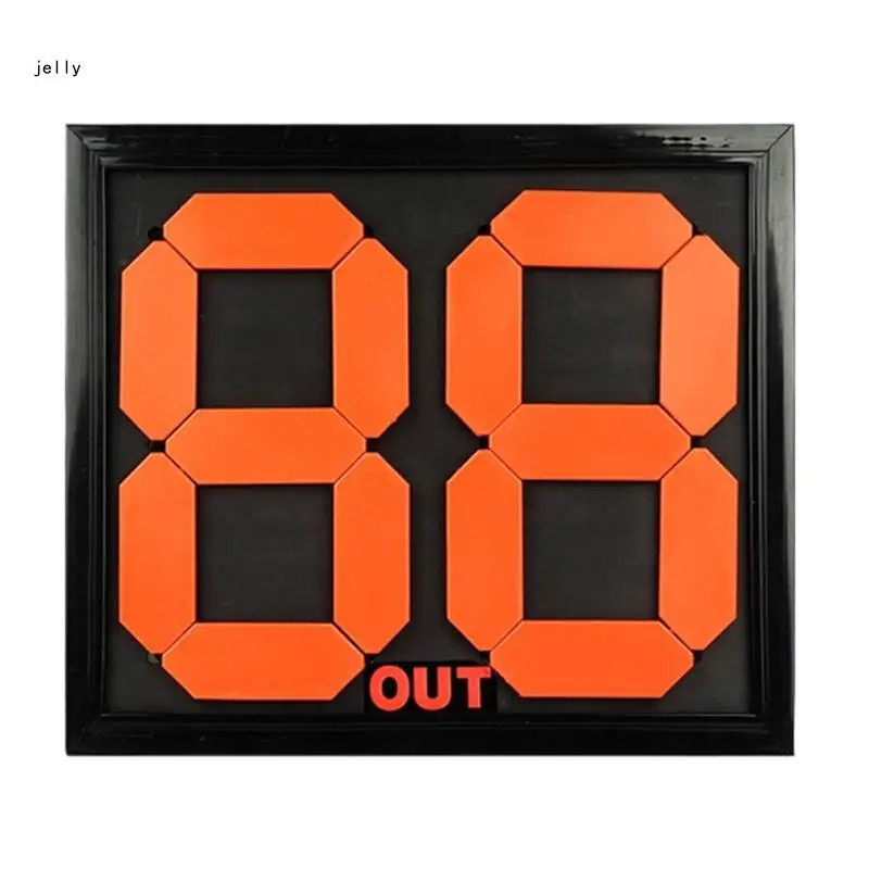 Football Soccer Substitution Board Double Side Display Manual Substitution Board Outdoor Sports Accessories Enduring 448C