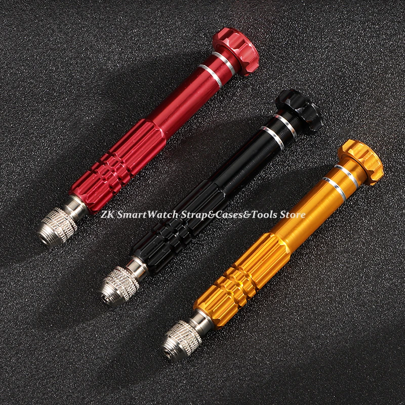 1 قطعة متعددة الوظائف 5 في 1 مفك مجموعة سبائك الألومنيوم أداة الدقة الصليب فلاتهيد سائق المحمولة ساعة أداة إصلاح عدة