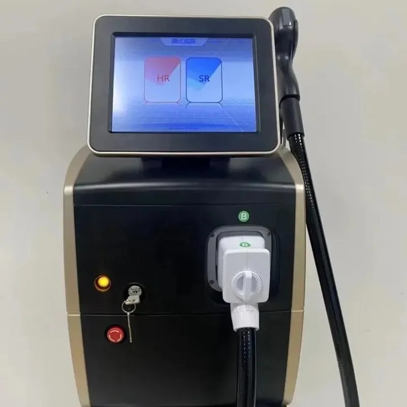 2024 professional diode ice titanium laser body hair removal machine 808 755 Alexandrite device 4-wave IPL