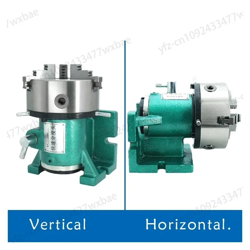 Lathe Simple Indexing Head Milling Machine Small Universal Drilling Machine Vertical and Horizontal Indexing Chuck Bench Drill