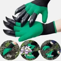 1 Pairs Gardening Claw Gloves Claw Gardening Gloves for Planting,Breathable Gardening Work for Digging Garden Gloves with Claws