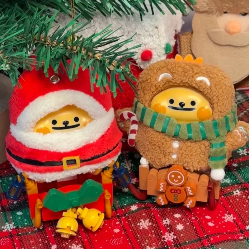 حقيقي الدب الصغير علة الشتاء قطار سلسلة صندوق أعمى لطيف دمية جمع سطح المكتب زخرفة موضة الاتجاه مفاجأة هدية فتاة #2