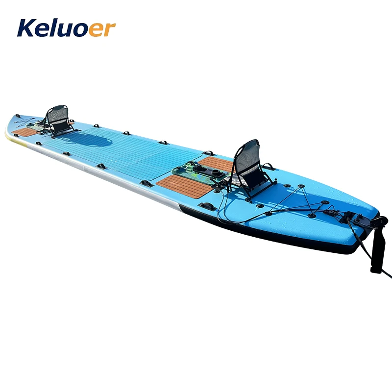 

2024 New Design Detachable Modular Pedal Kayak Sit on Top Fishing Kayak