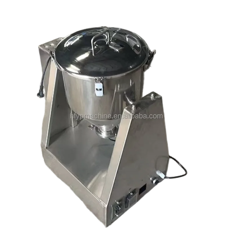 Stainless Steel Laboratory Mixer for Dry Powder Blending User-Friendly Low Noise for Food & Soap Manufacturing
