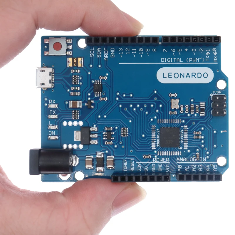 TENSTAR ROBOT Leonardo R3 Development Board, 30cm Cabo USB ATMEGA32U4 para Arduino