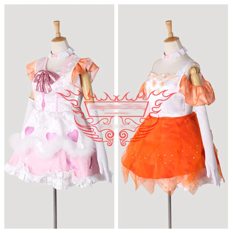 Love Live cosplay KOSAKA HONOKA costume anime dress Future Style Halloween customize 2 Pieces dress