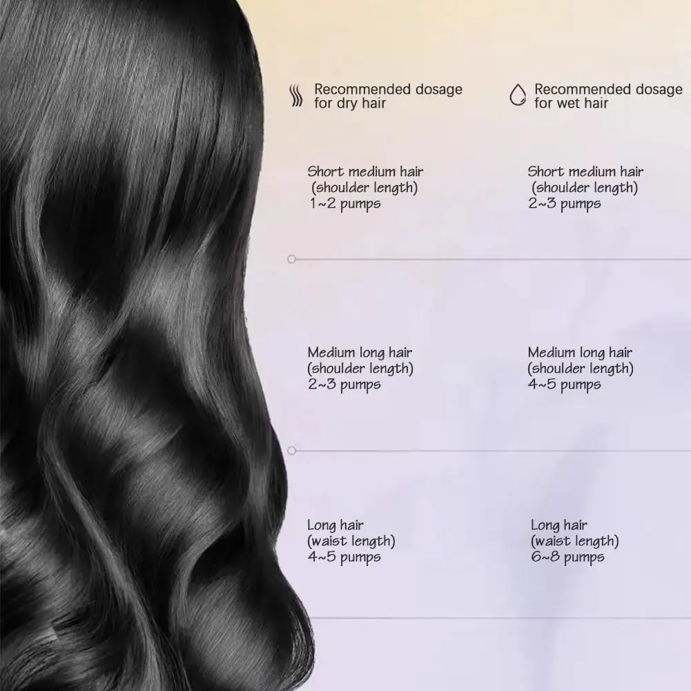 Spray à l'huile d'essence soyeuse pour cheveux secs et abîmés, lissage, frisottis, traitement du cuir chevelu, adoucit, collecte, brillant, nourrissant