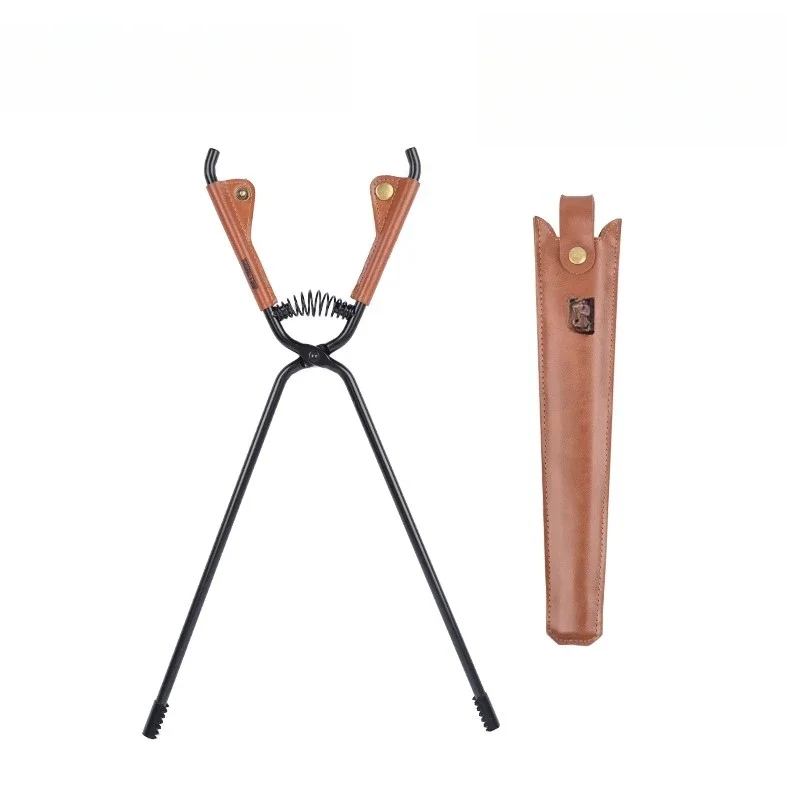 

Outdoor 05 series fire pliers, camping picnic fire pliers, leather case thickened steel pipe, anti-corrosion and durable high te