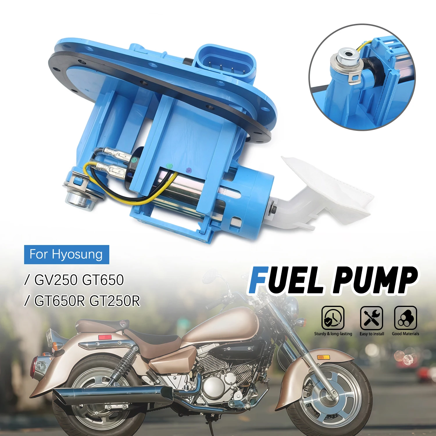 

For Hyosung GT250R GT650R EFI Comet GT250 ST7 ST700 GV250 DR Motorcycle 15100H99D00 15100HB9500 Fuel Pump