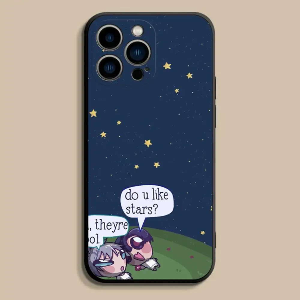 A-Alien Stage Ivan hasta la funda del teléfono para iPhone 17,16,15,14,13,12,Pro,Max,Plus,E,SE4,Air,Mini cubierta suave negra