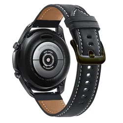 サムスンギャラクシーウォッチ3用レザーウォッチバンド、スマートリストバンド、ウォッチストラップ、gear s2、s3、20mm、22mm、41mm、45mm、42mm、46mm