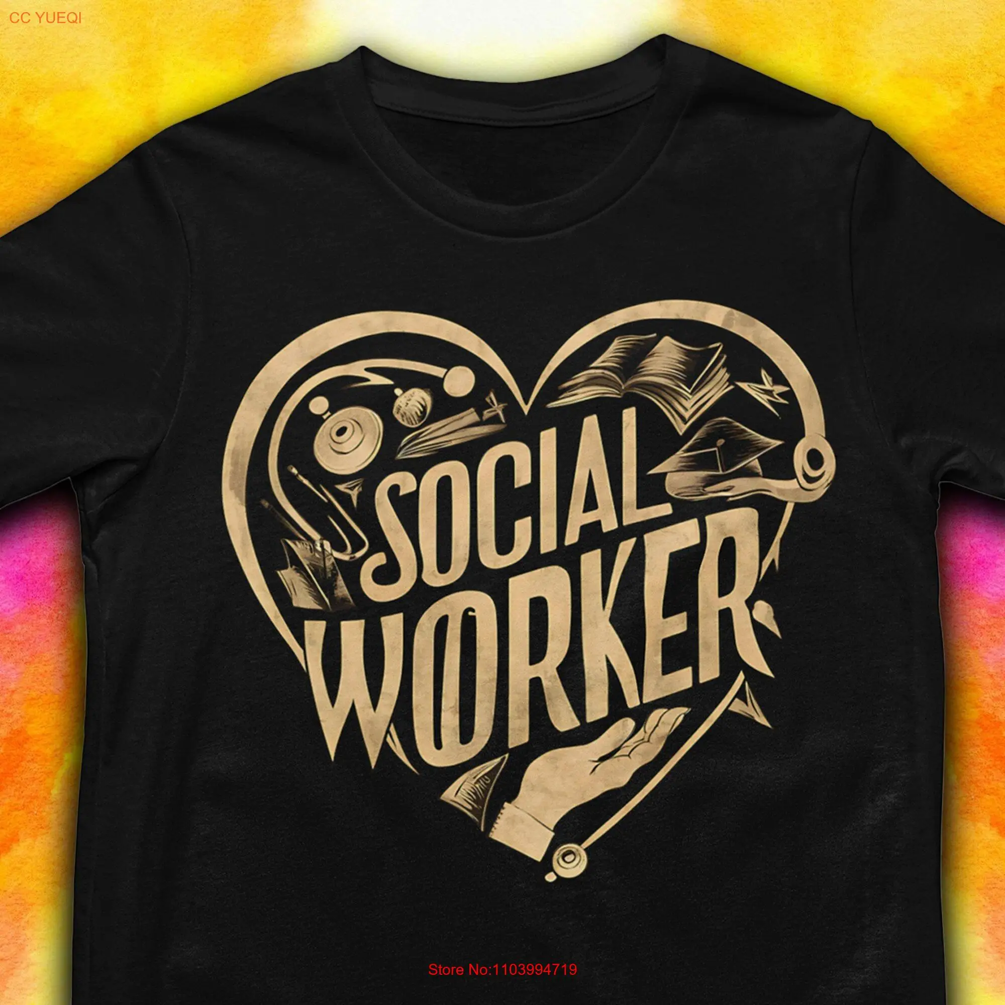 

Футболка для любителей социального работника, черный рейв-наряд для моего брата, 2-я годовщина, хорошая работа, с длинными или короткими рукавами