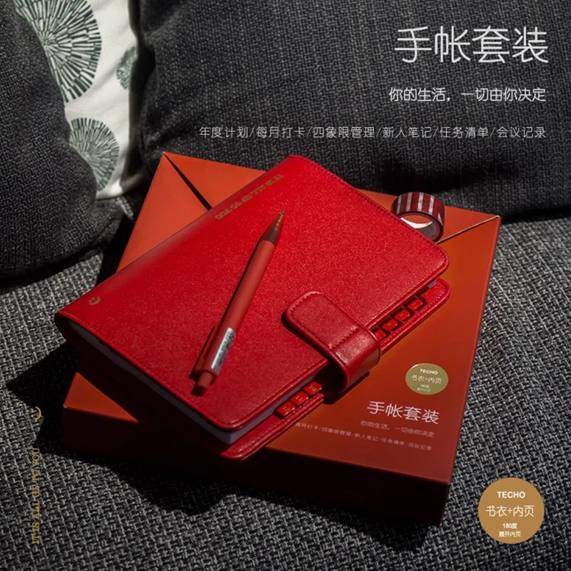 يوبين كينبور بدلة عمل جل القلم دفتر الإشارات المرجعية 5 ألوان لمكتب مدرسة هدية دعوى عملية رائعة يوميات على متن الطائرة